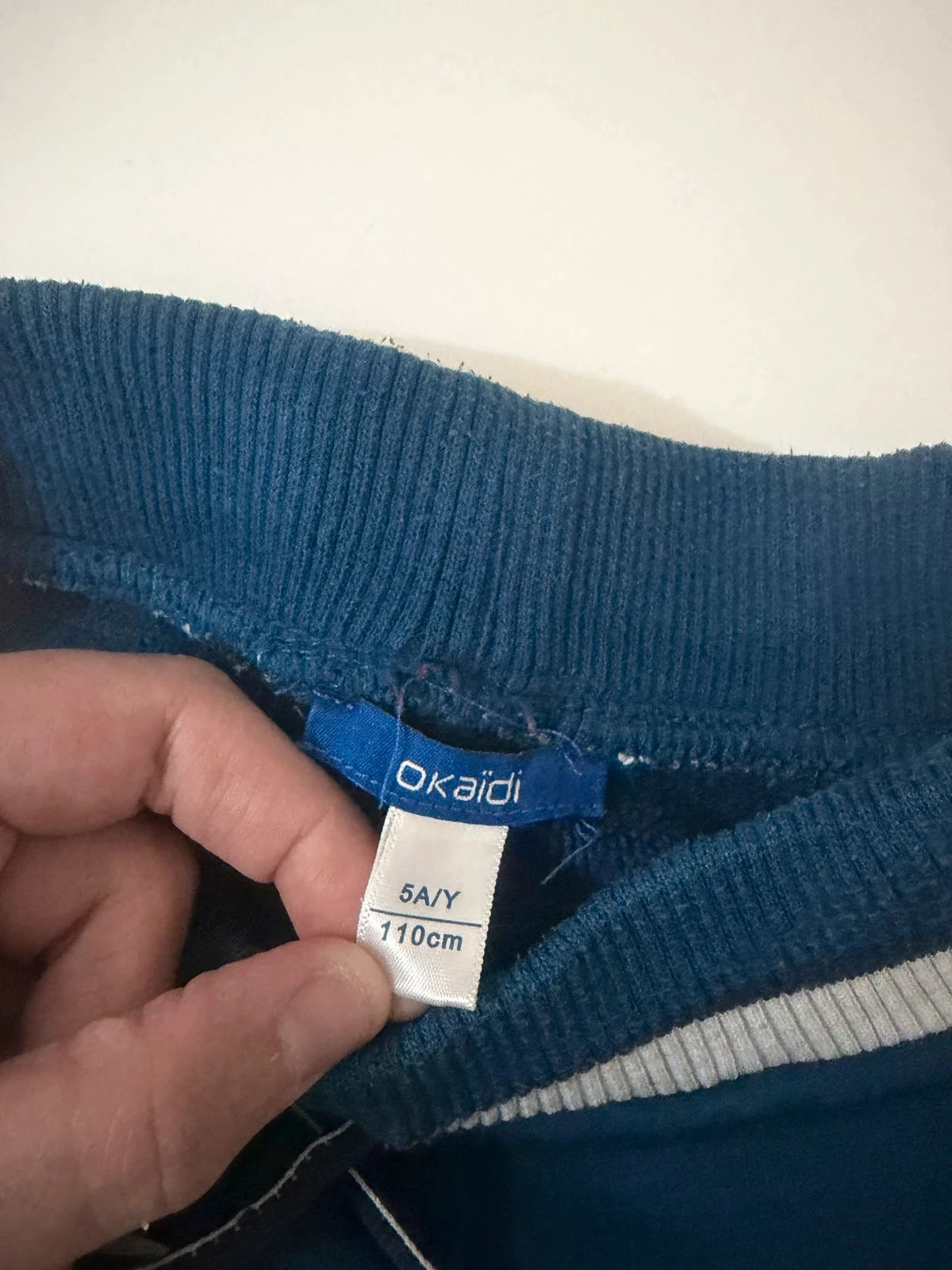 🔵 Jogging Azul Marinho Confortável e Estiloso (Pequeno furo remendado) – photo 4